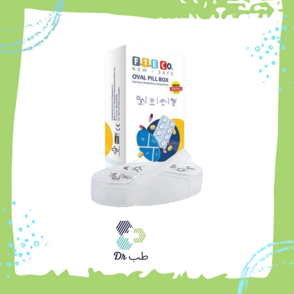 تقویم دارویی روزانه oval افتیکو